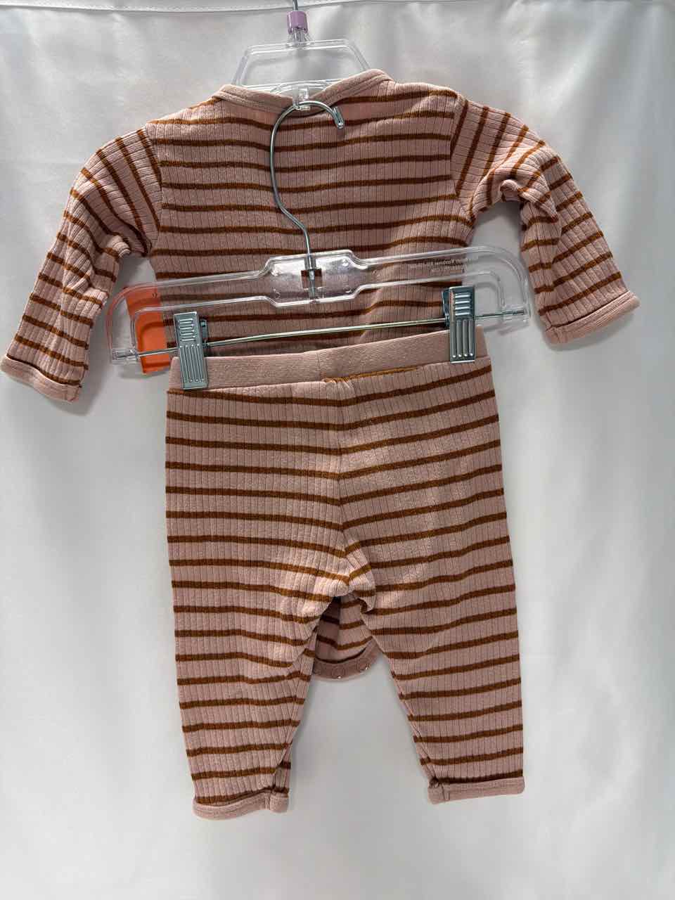 Friends Size 3-6 months Tan Outfit -2pc