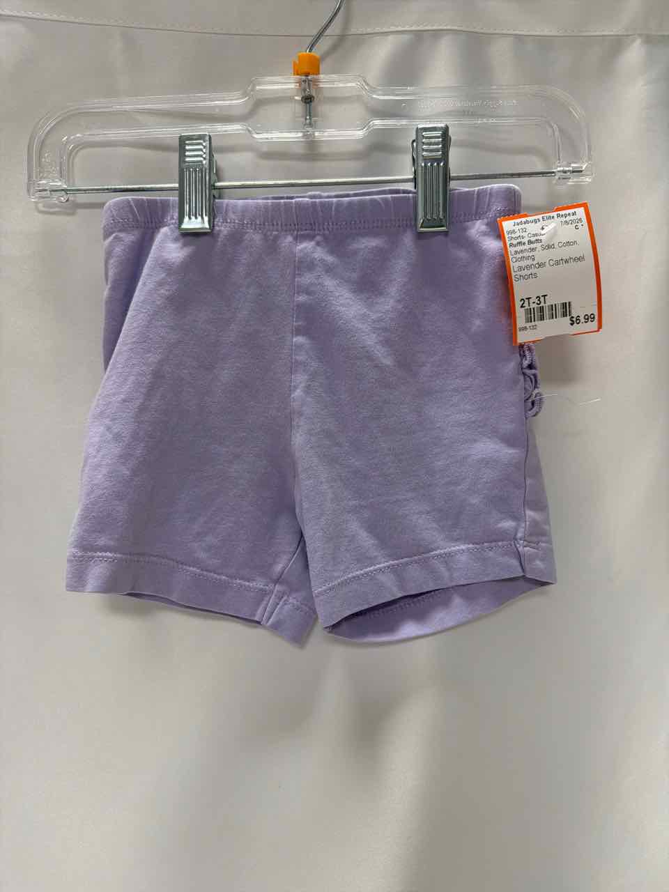 Ruffle Butts Size 2T-3T Lavender Shorts- Casual