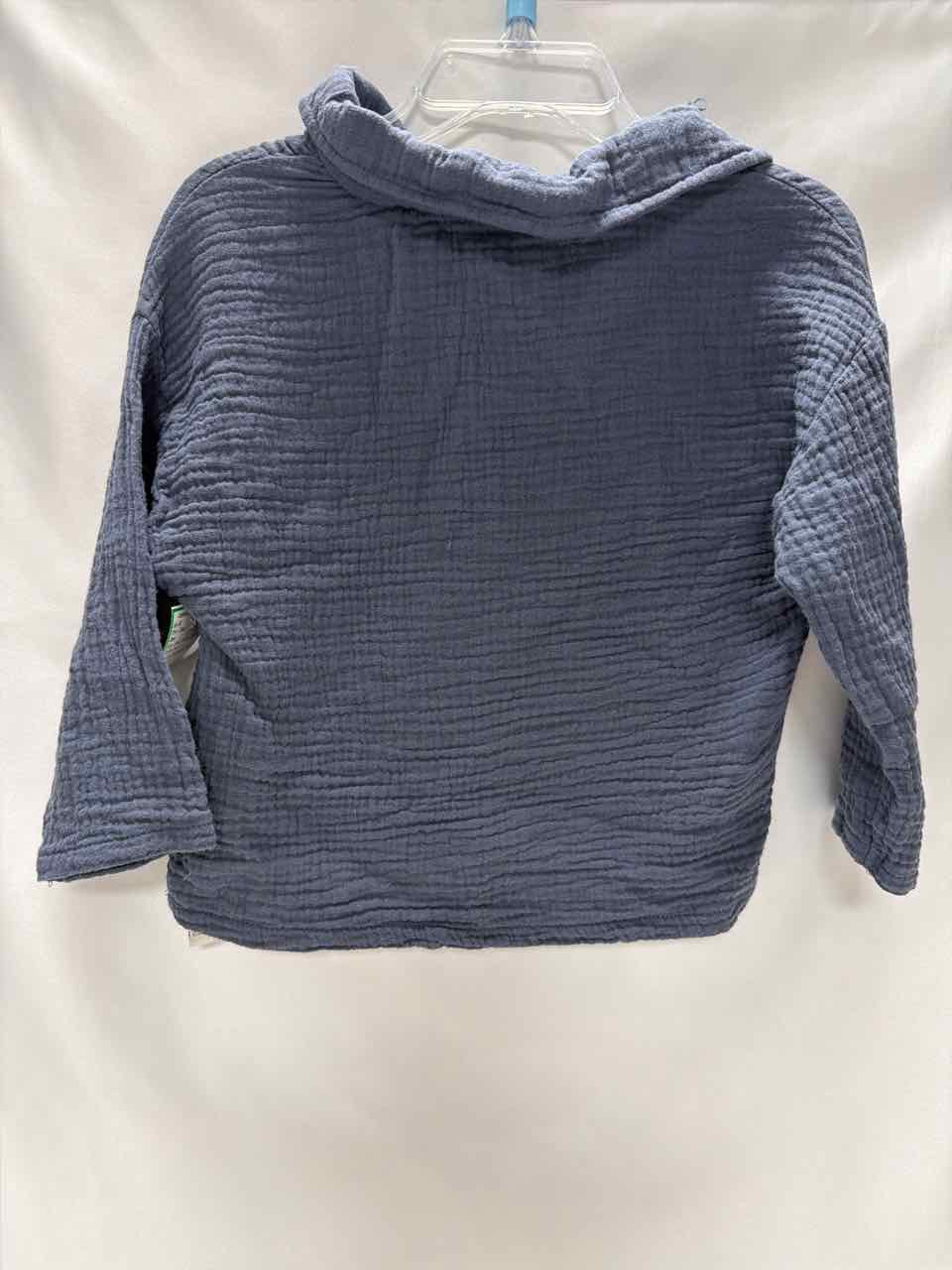 Zara Size 9-12 Months Blue Gently Used Shirt- Casual