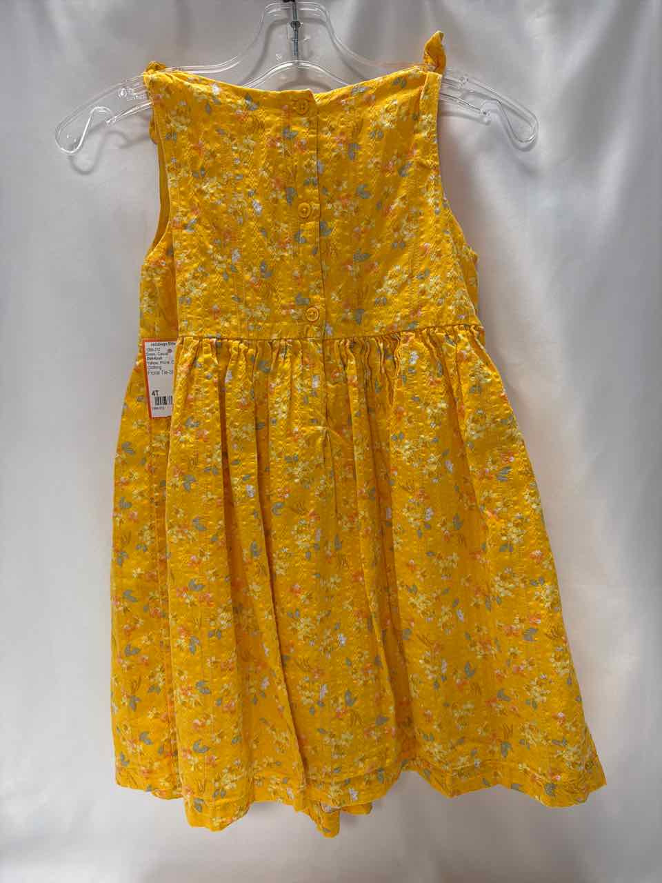 OshKosh Size 4T Yellow Dress- Casual