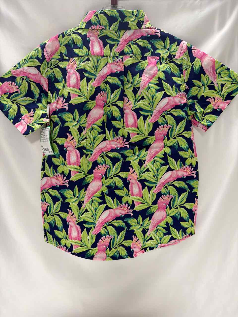 Janie and Jack Size 5 Navy Gently Used Shirt- Casual