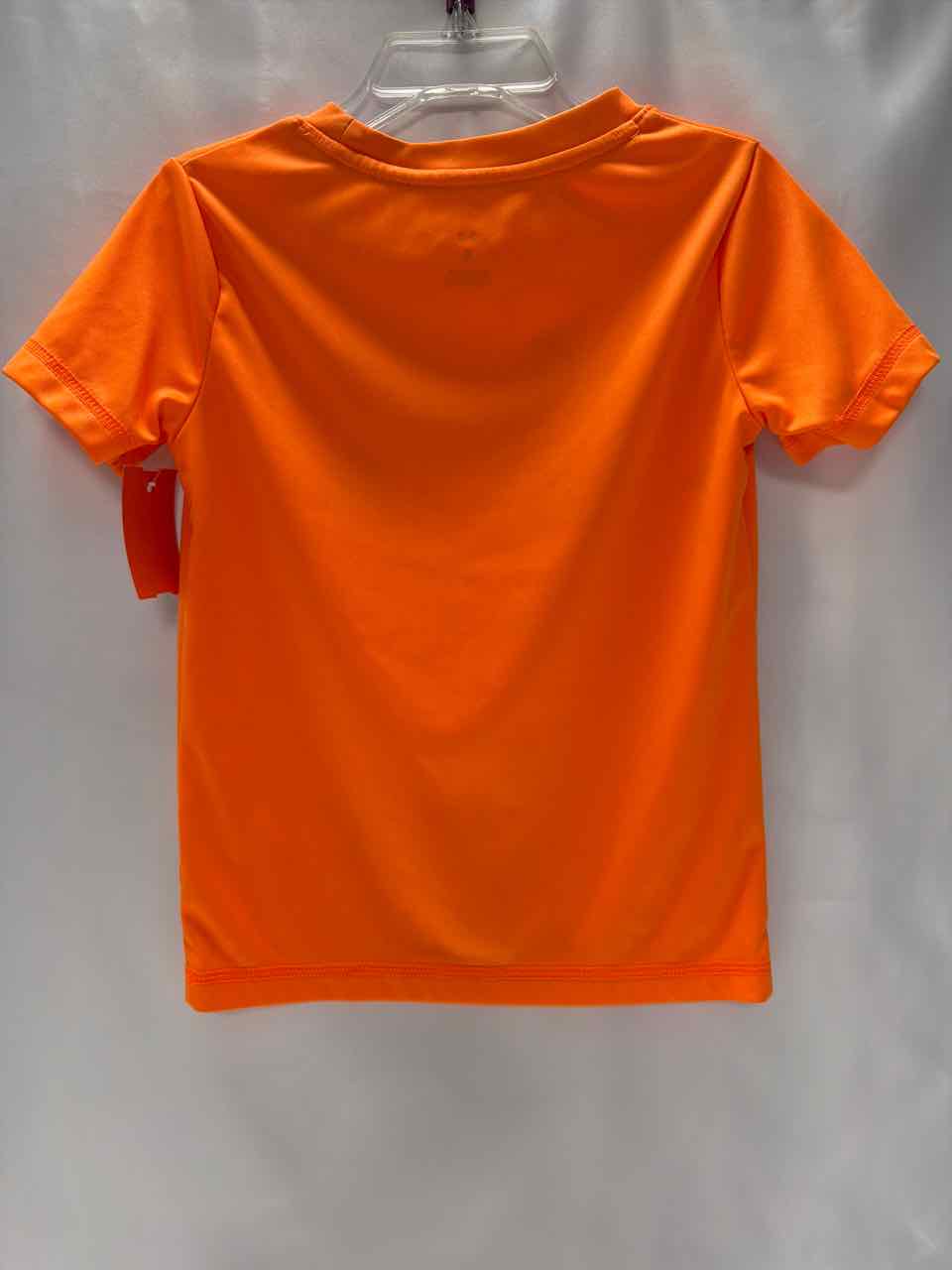 Under Armour Size 4 Orange Rash Guard Top