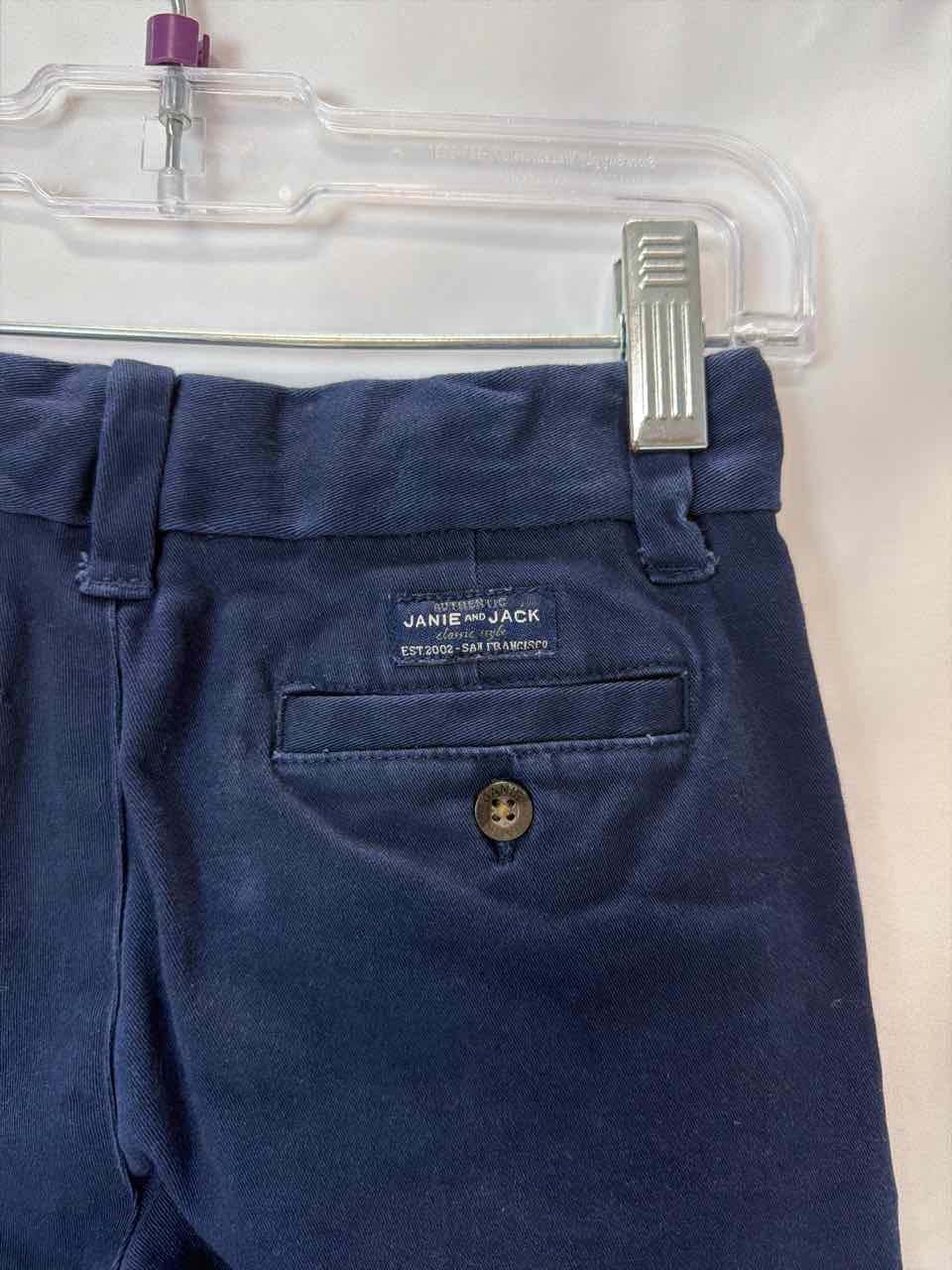Janie and Jack Size 4 Navy Gently Used Pants- Casual