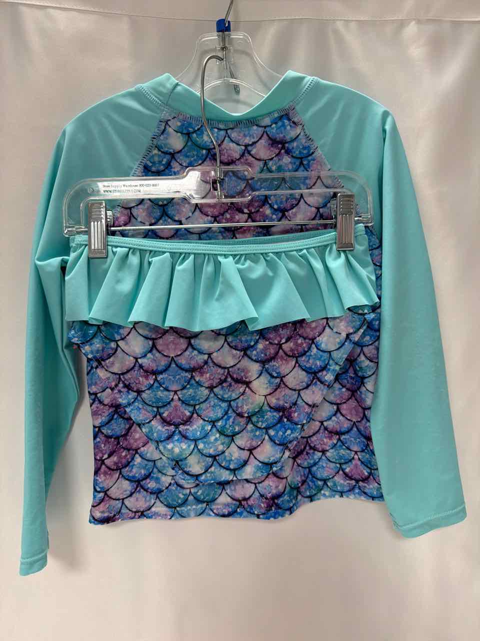 Size 7 Blue Swimsuit- 2pc