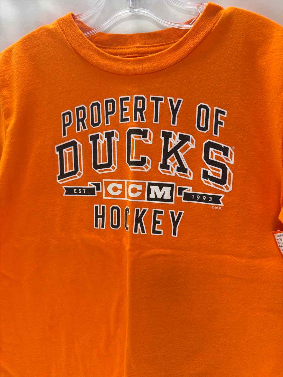Reebok Size 5/6 Orange Shirt- Casual