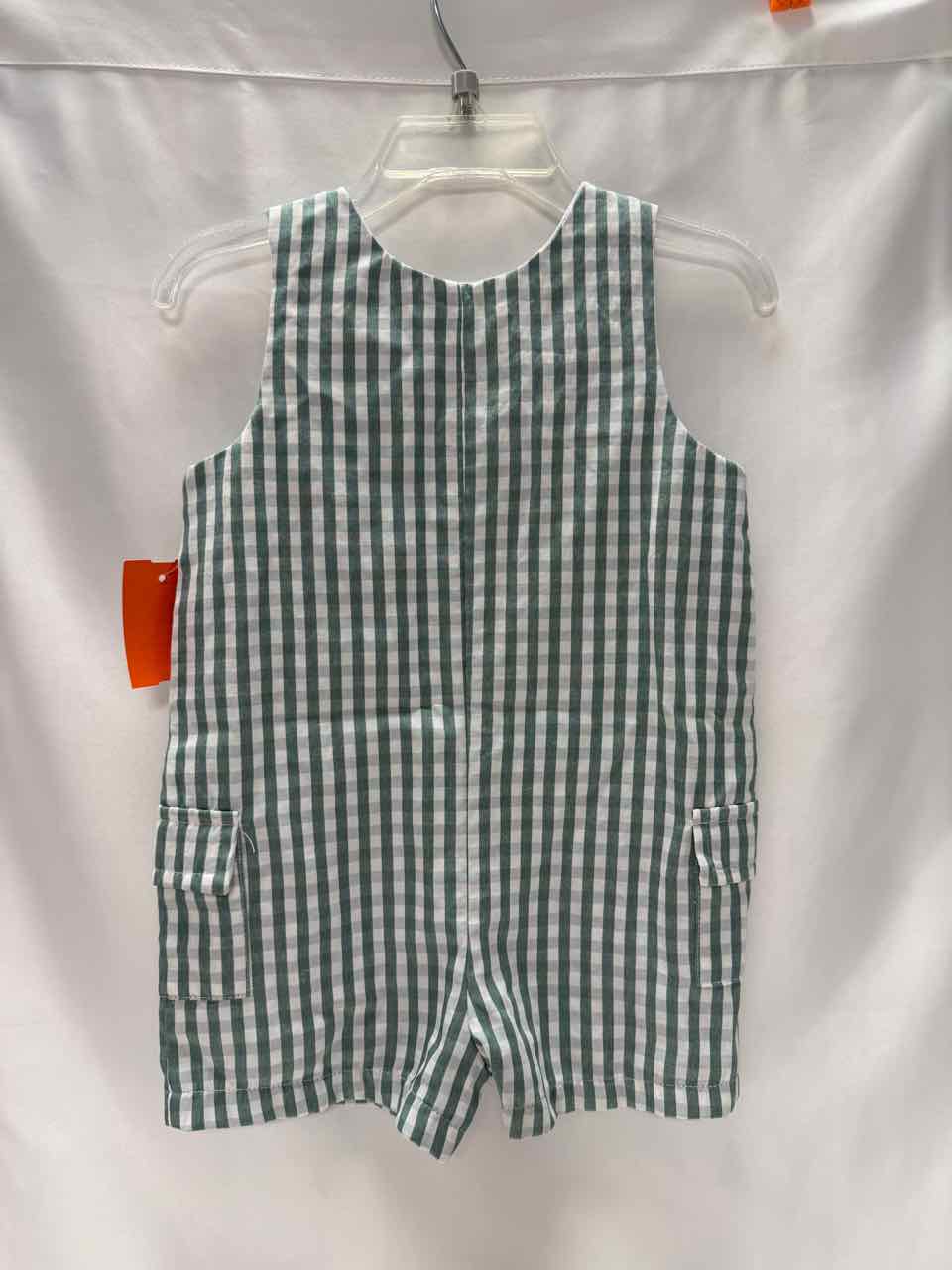 Good Lad Size 18-24 Months Green Gently Used Romper- Casual