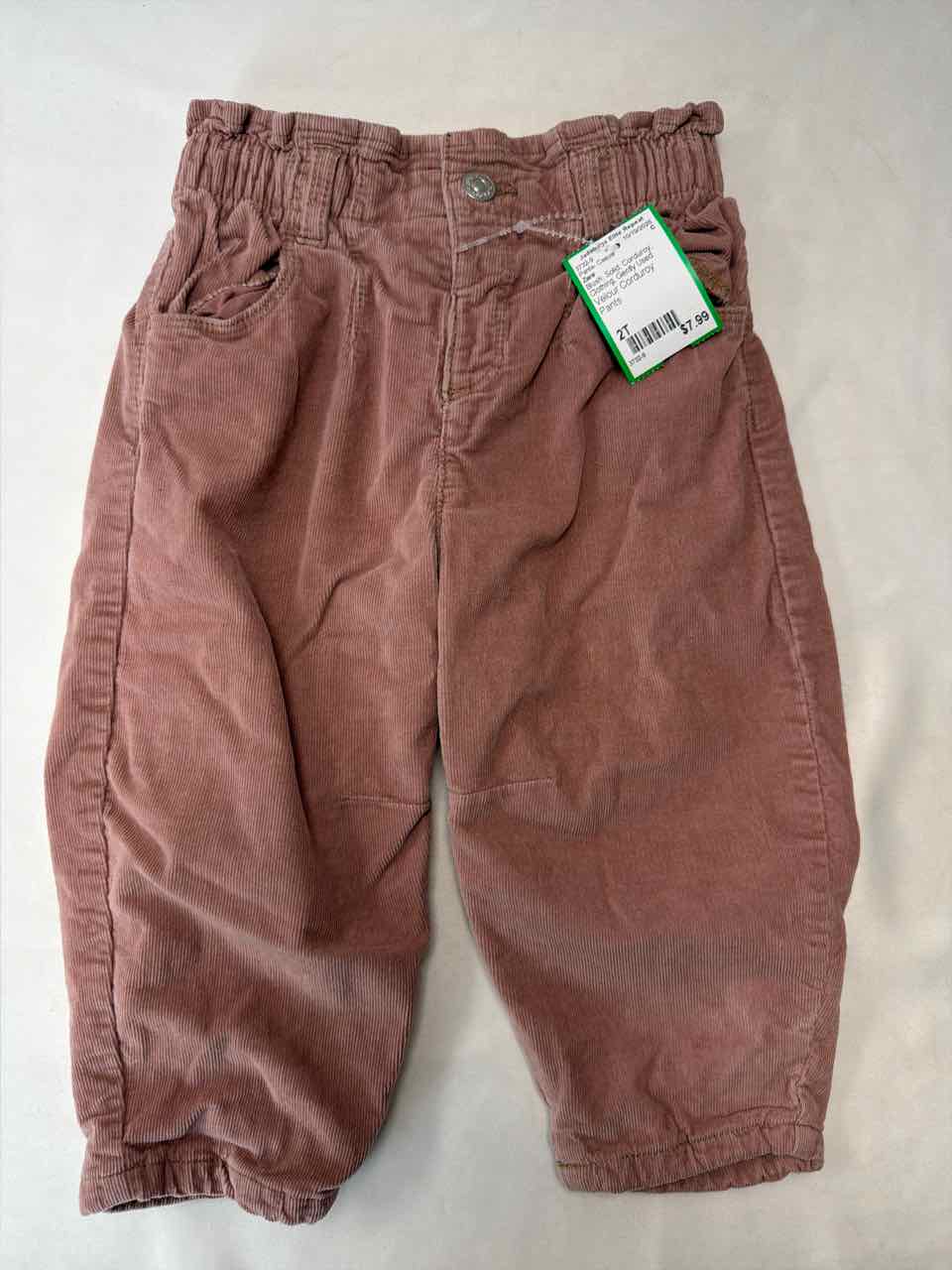 Zara Size 2T Blush Gently Used Pants- Casual