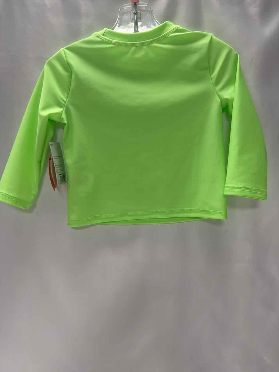 Jumpin' Beans Size 12 Months Green Rash Guard Top