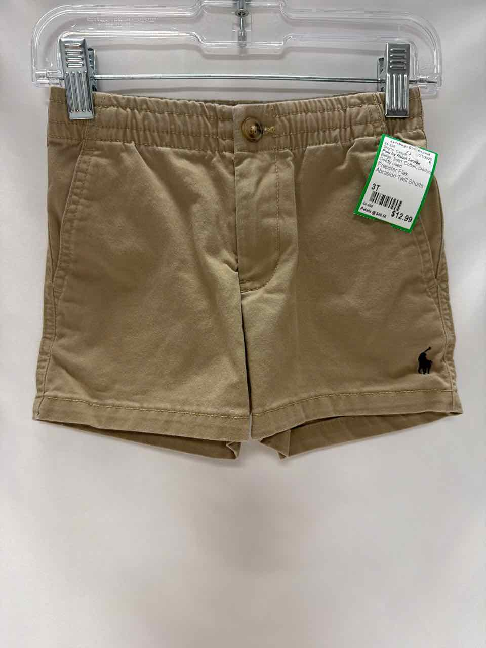 Polo by Ralph Lauren Size 3T Beige Gently Used Shorts- Casual