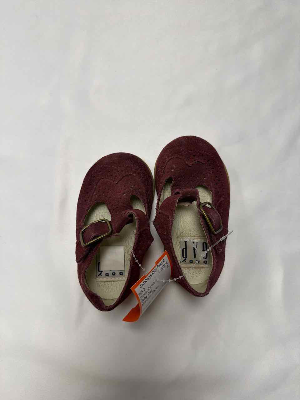 Baby Gap Shoe Sizes 3C Maroon Shoes- Formal