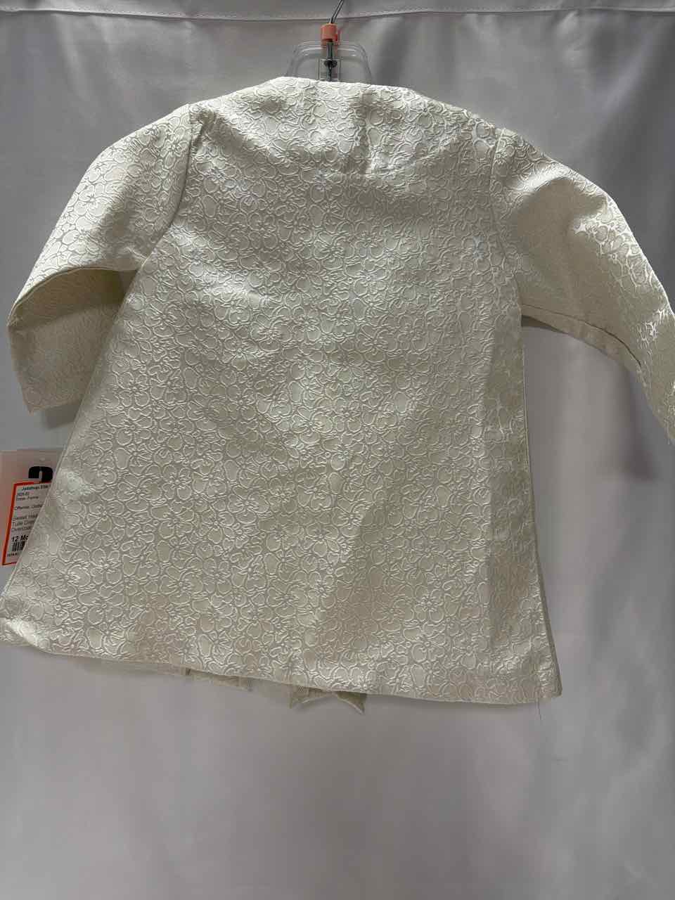 Size 12 Months Offwhite Dress- Formal