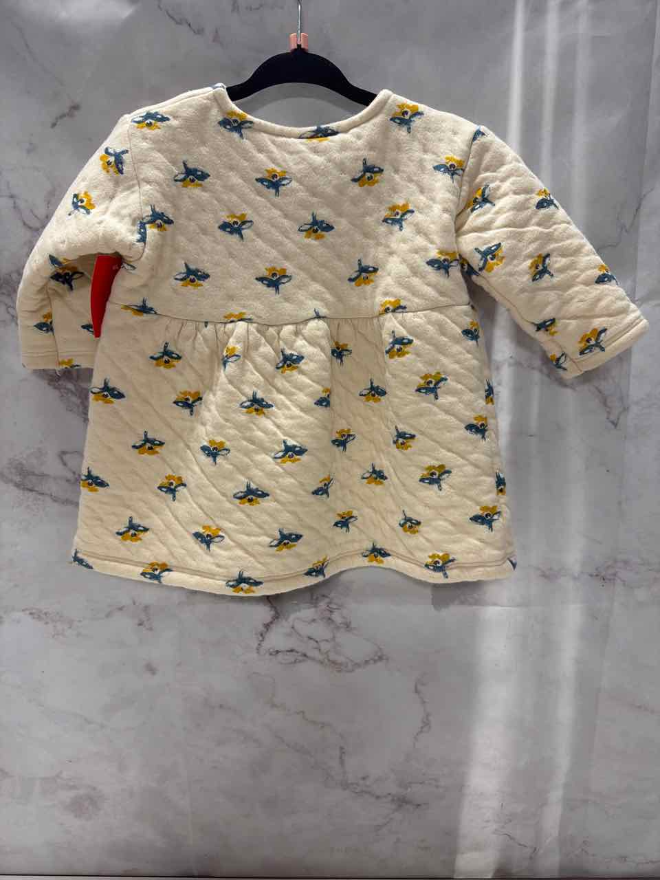Petit Bateau Size 12 Months Beige Dress- Casual