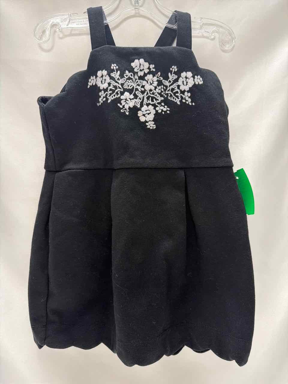 Janie and Jack Size 18-24 Months Black Gently Used Dress- Casual