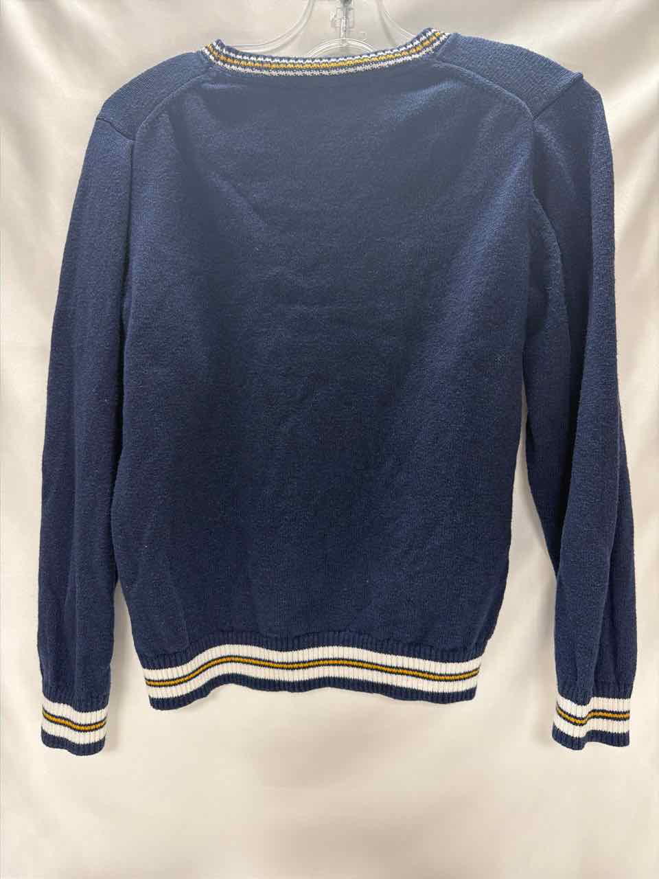 Janie and Jack Size 7 Navy Gently Used Sweater