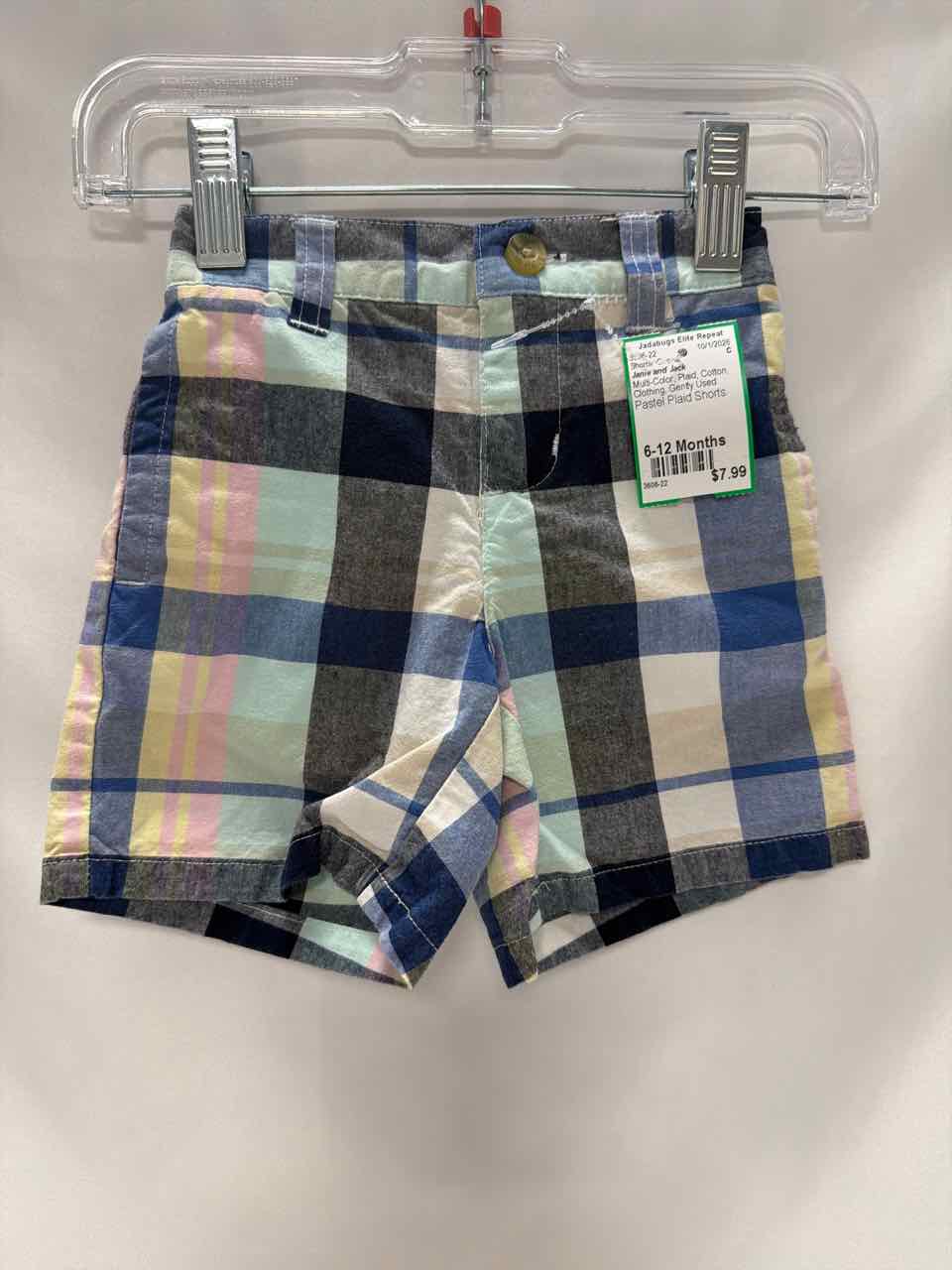 Janie and Jack Size 6-12 Months Multi-Color Gently Used Shorts- Casual