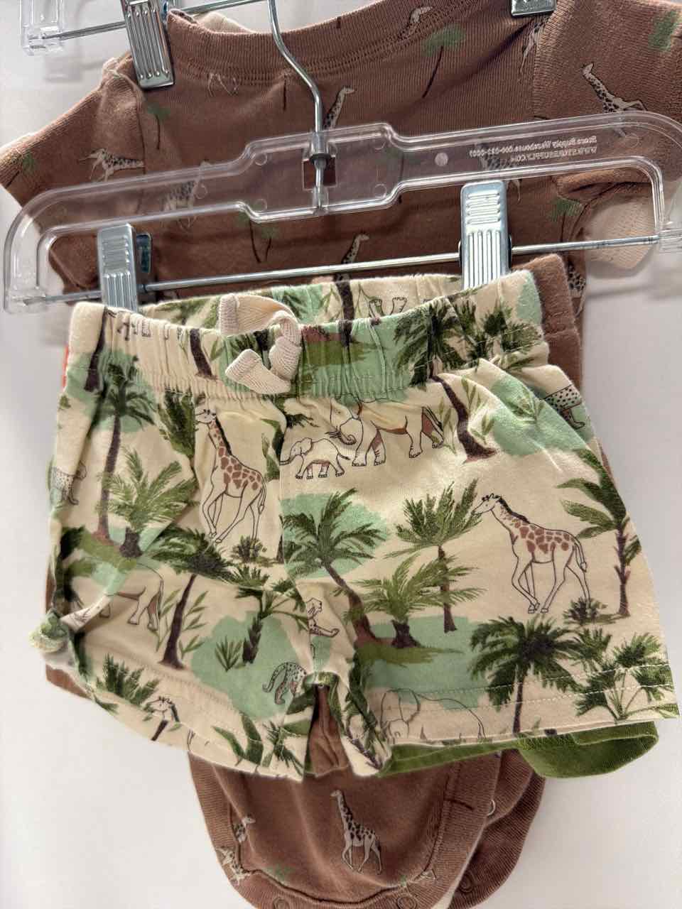 Bundles Size 3-6 months Brown Outfit- 3pc