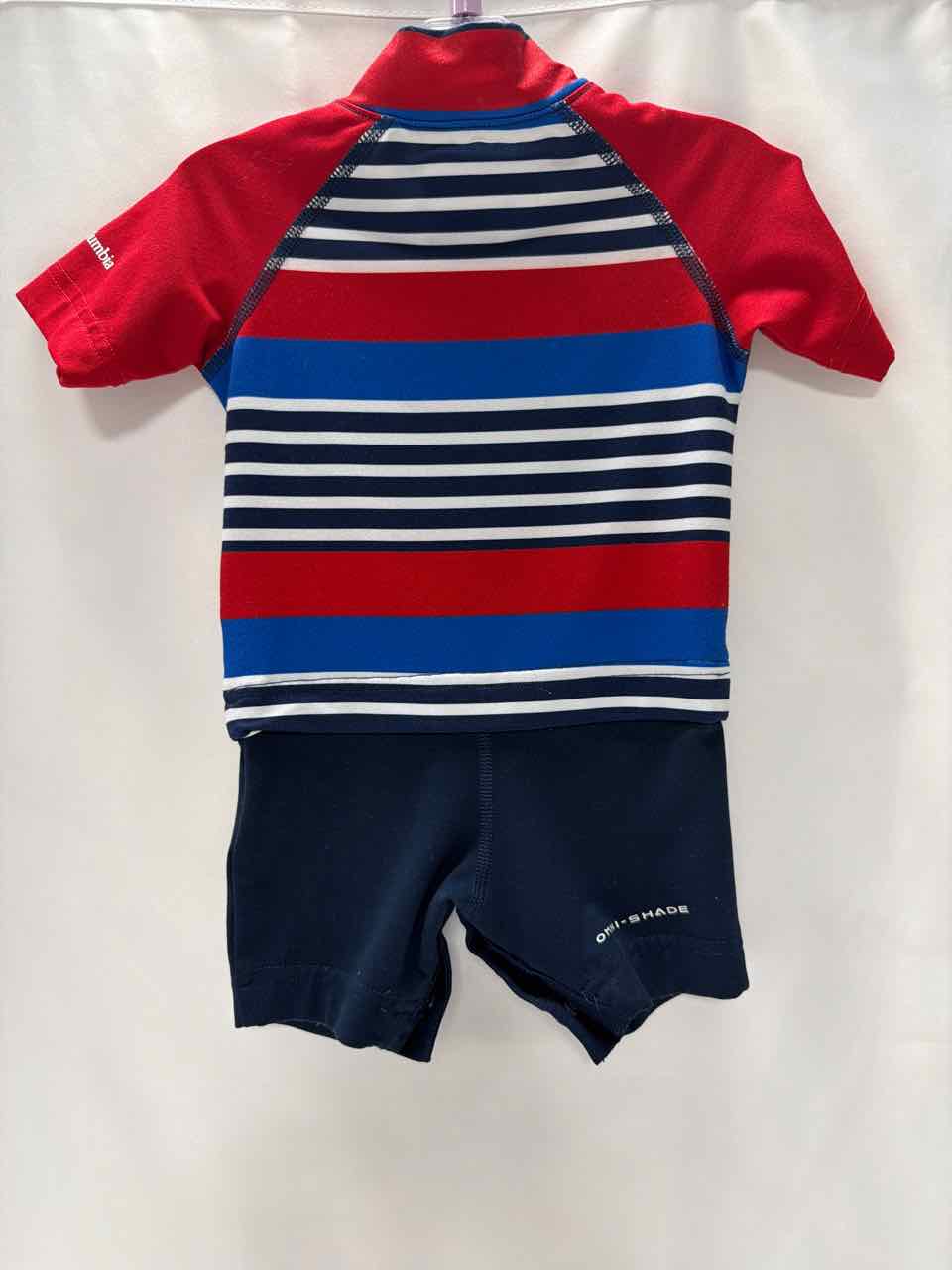 Columbia Size 3-6 months Red Rash Guard Top