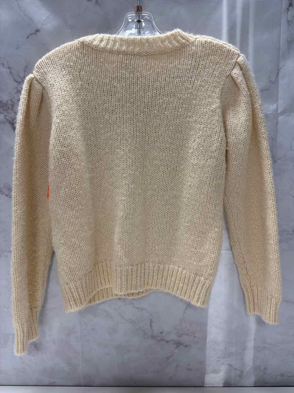 Bon Ton Size 8 Cream Sweater