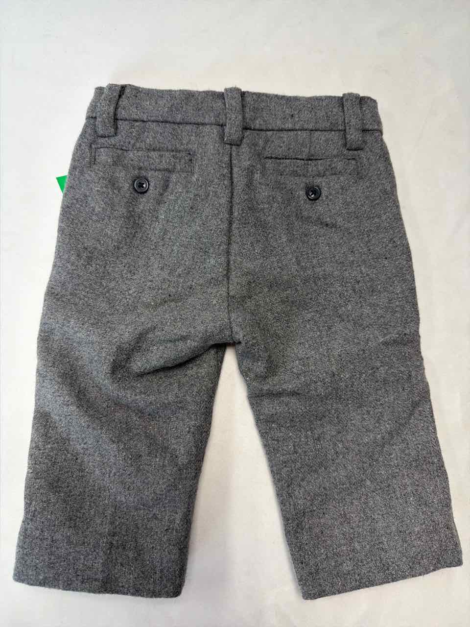 Janie and Jack Size 3-6 months Gray Gently Used Pants- Formal