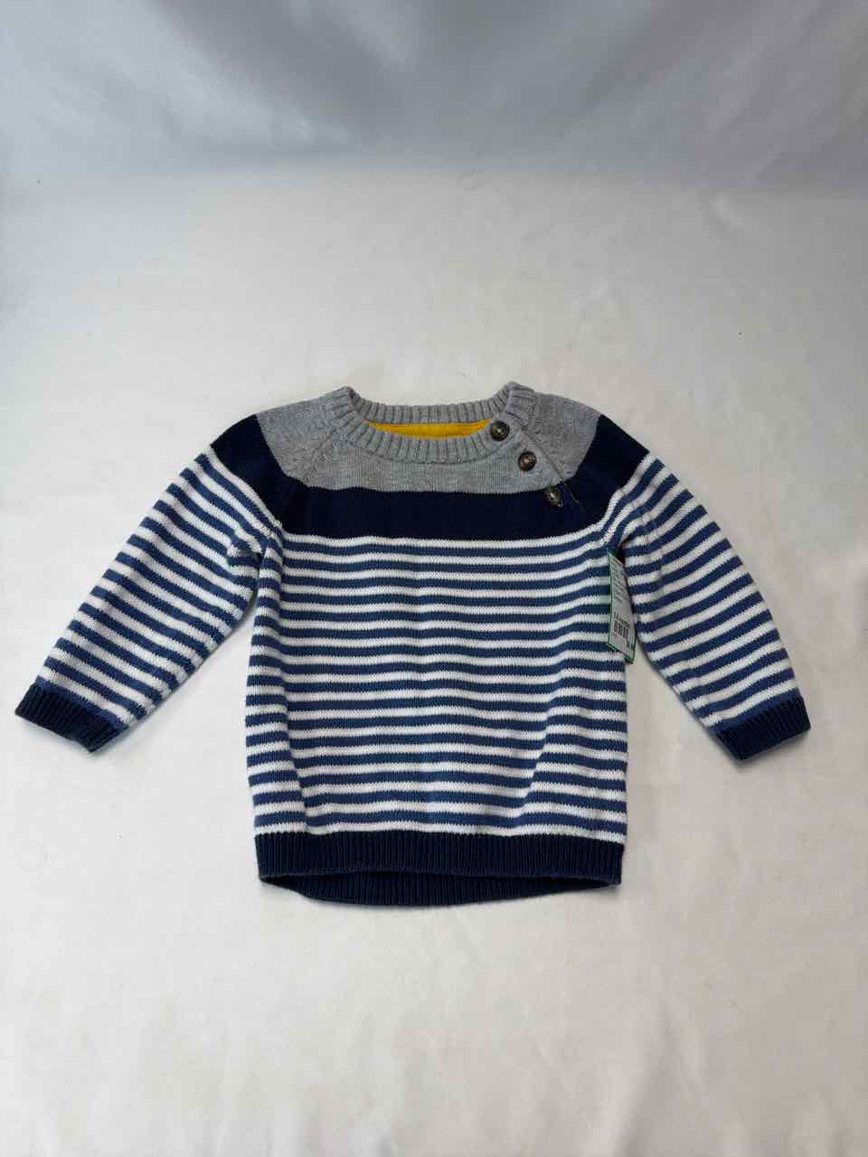 L.O.G.G. Size 3-6 months Blue Gently Used Sweater