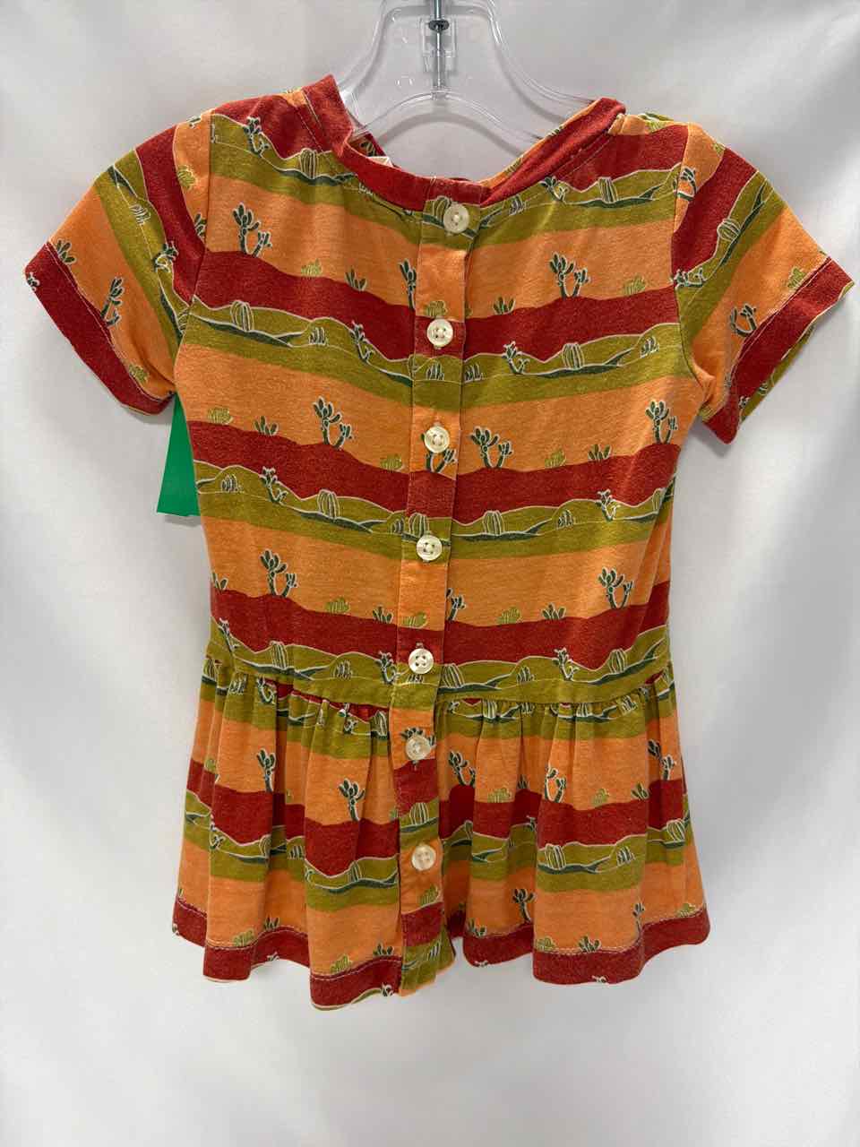 Kate Quinn Size 18-24 Months Orange Gently Used Dress- Casual