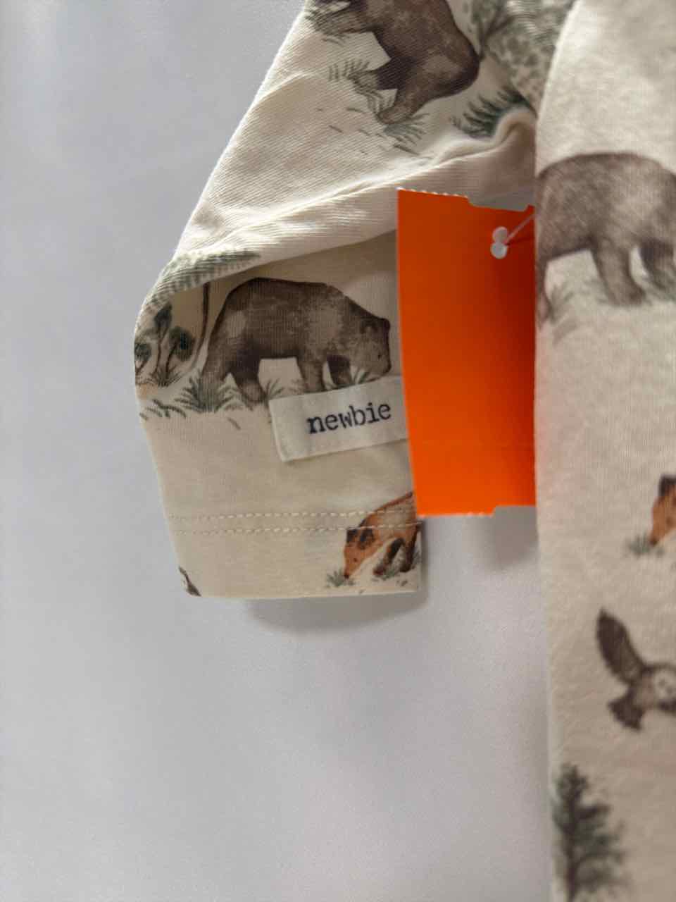 Size 0-3 Months Cream Onesie