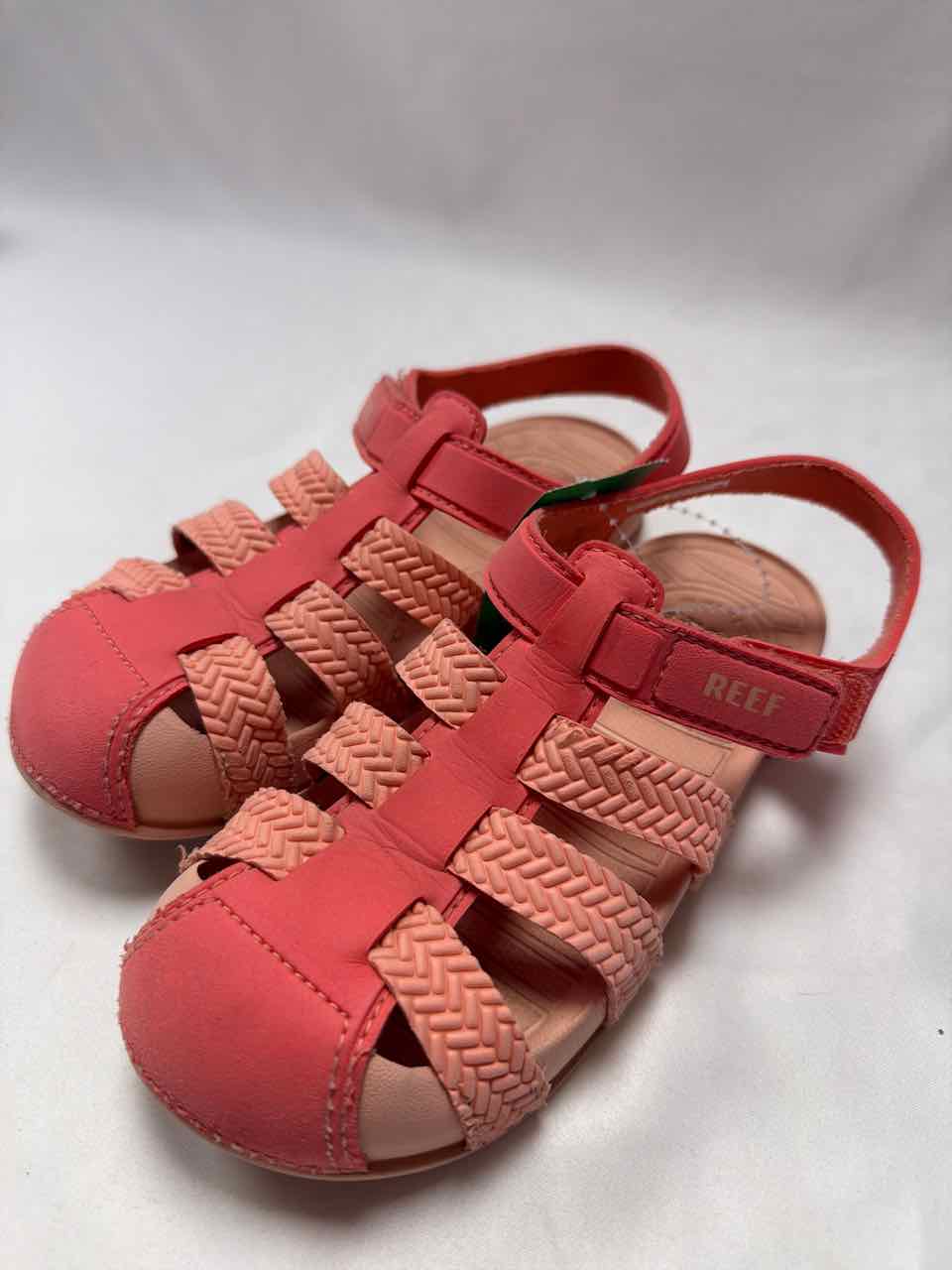 Reef Shoe Sizes 12C Coral Gently Used Sandals