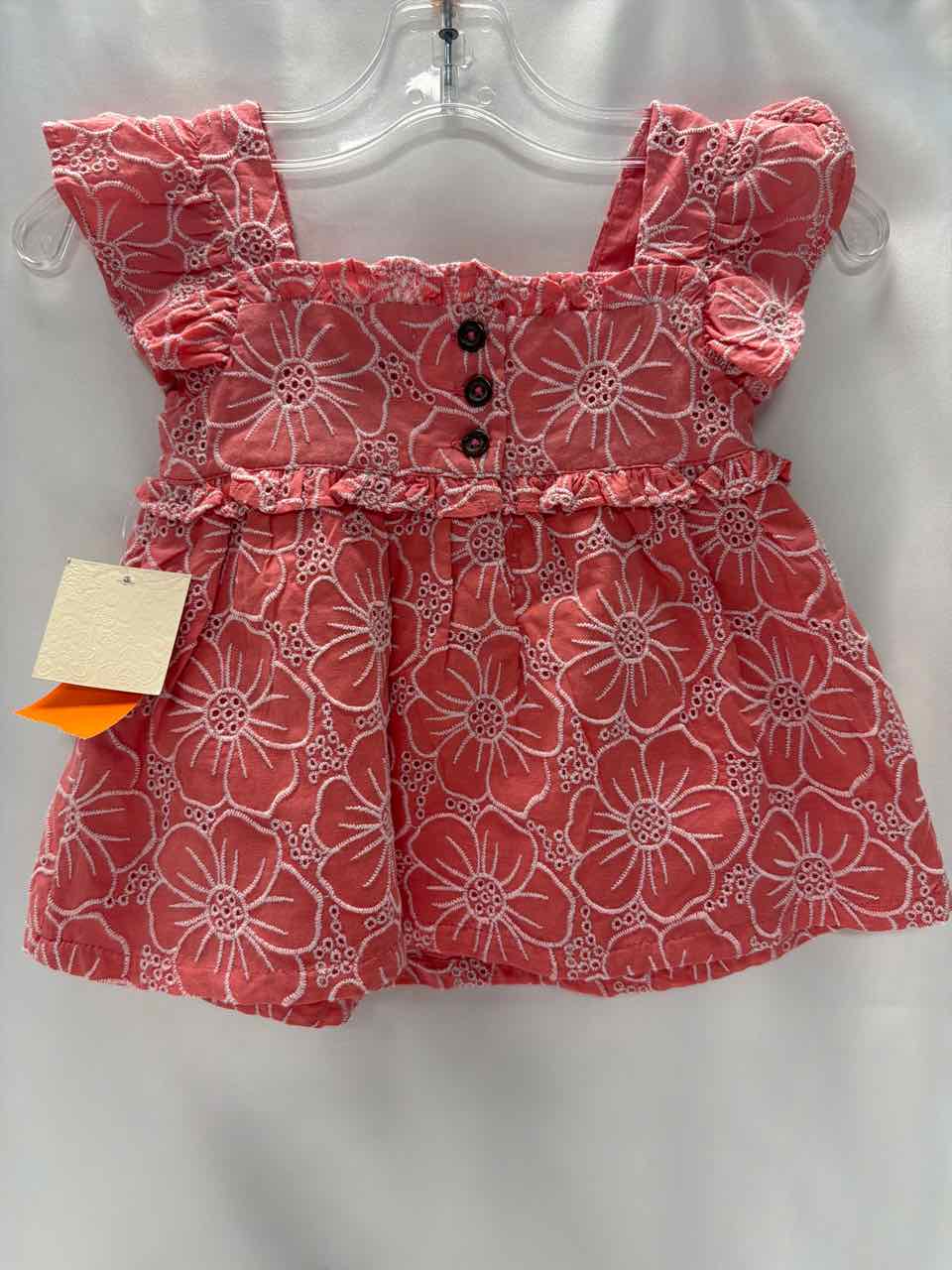 Catherine Malandrino Size 2T Coral Shirt- Casual