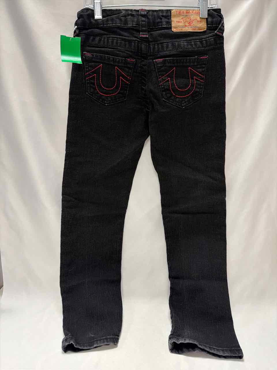 True Religion Size 7 Black Gently Used Jeans