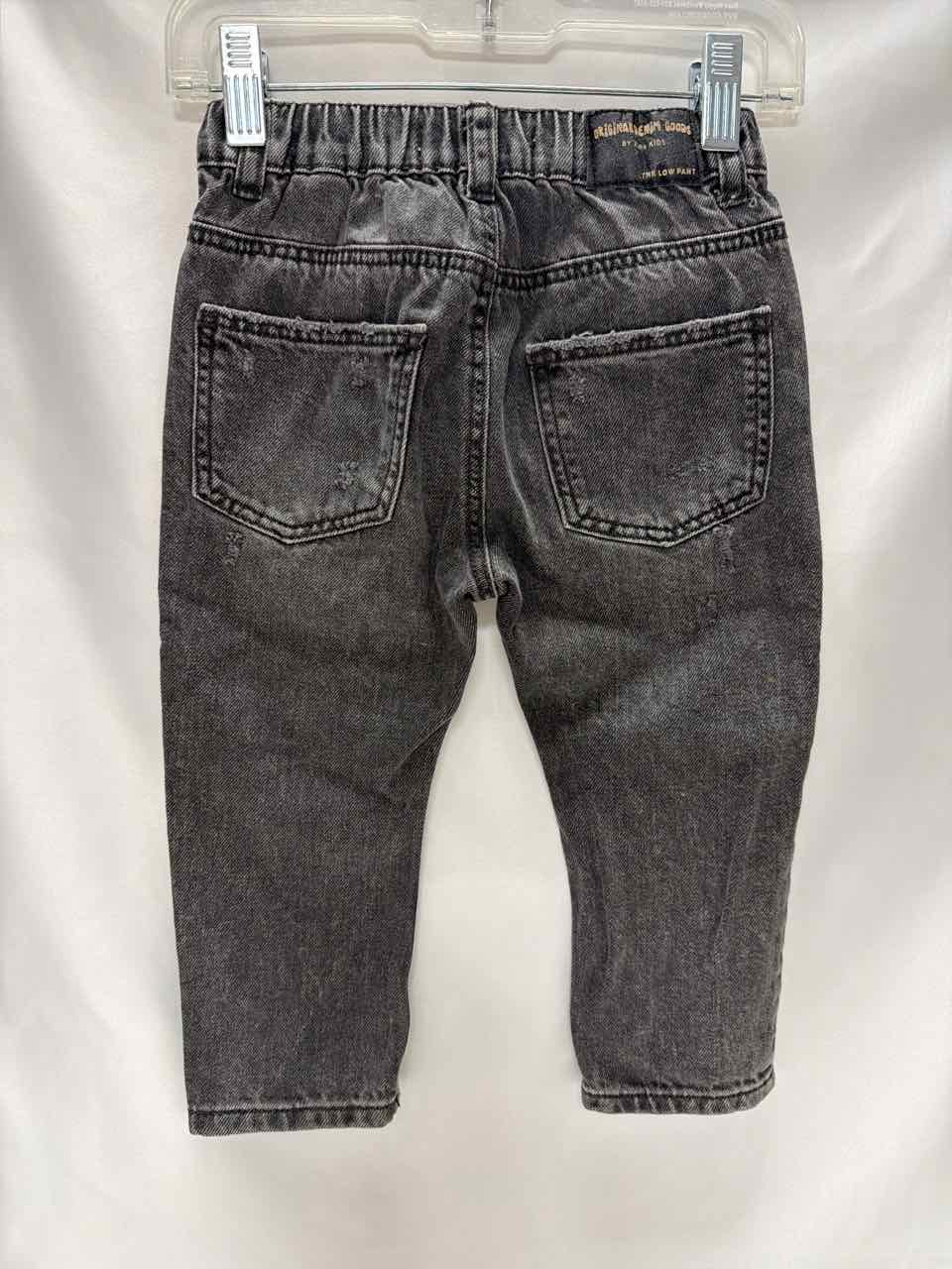 Zara Size 18-24 Months Black Gently Used Jeans