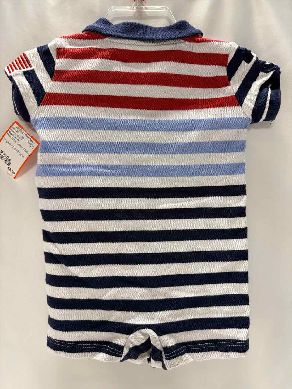 Ralph Lauren Size 6 Months Blue Romper- Casual