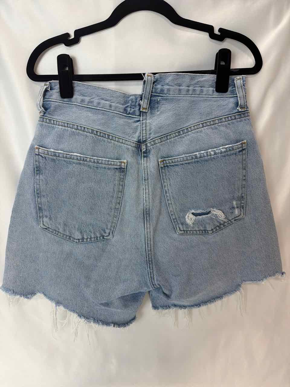 Agolde Gently Used Blue Shorts