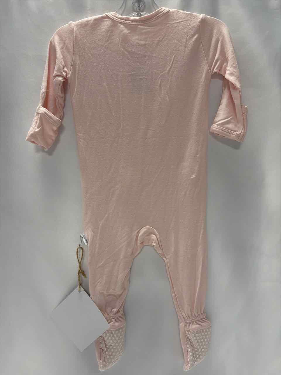 Bamboo Little Size 0-3 Months Pink Footie