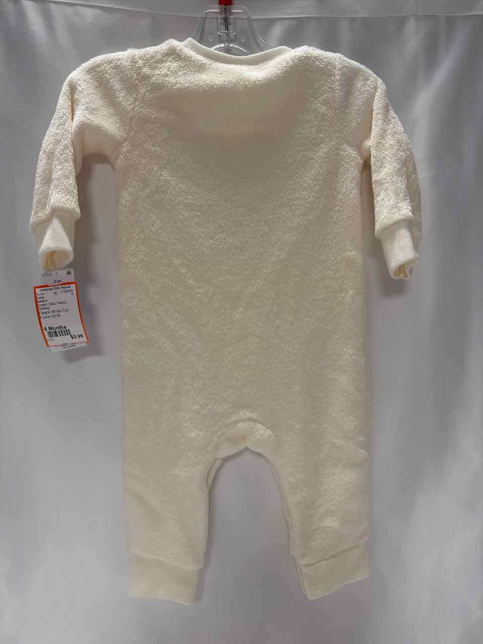 Carter's Size 6 Months Cream Footie