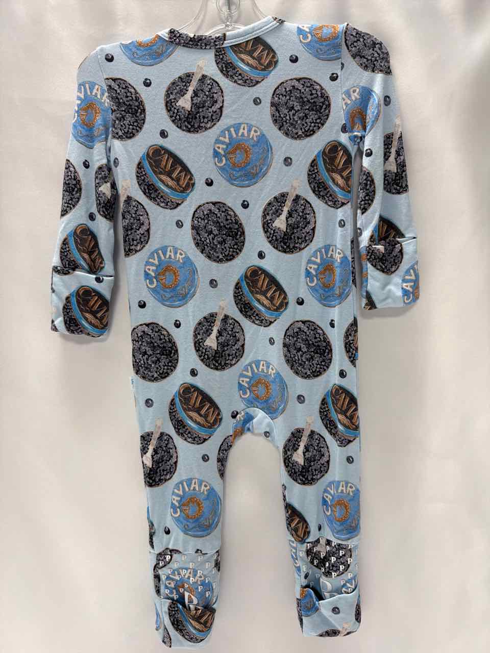 Posh Peanut Size 0-3 Months Blue Pajamas Nightgown