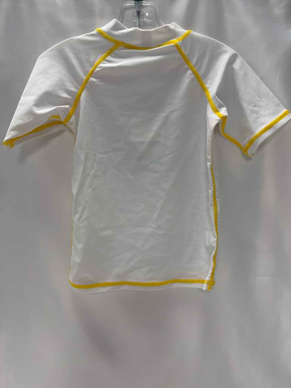 Rugged Butts Size 3T White Rash Guard Top