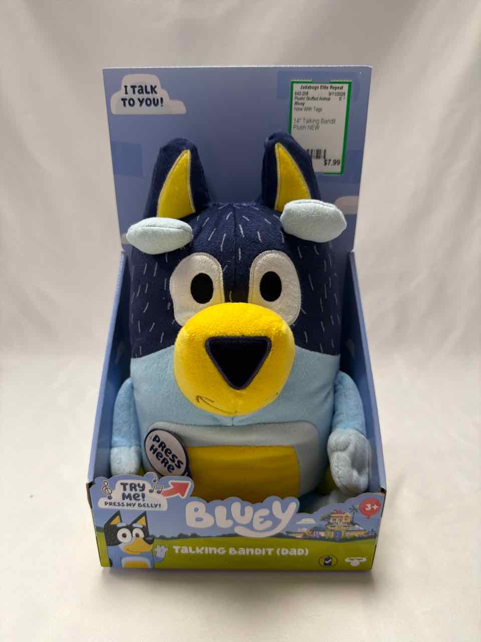 Bluey New With Tags Plush/ Stuffed Animal