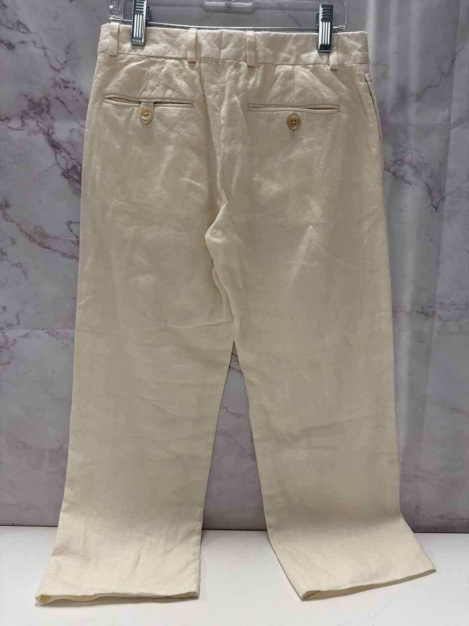 Polo by Ralph Lauren Size 8 Cream Pants- Formal