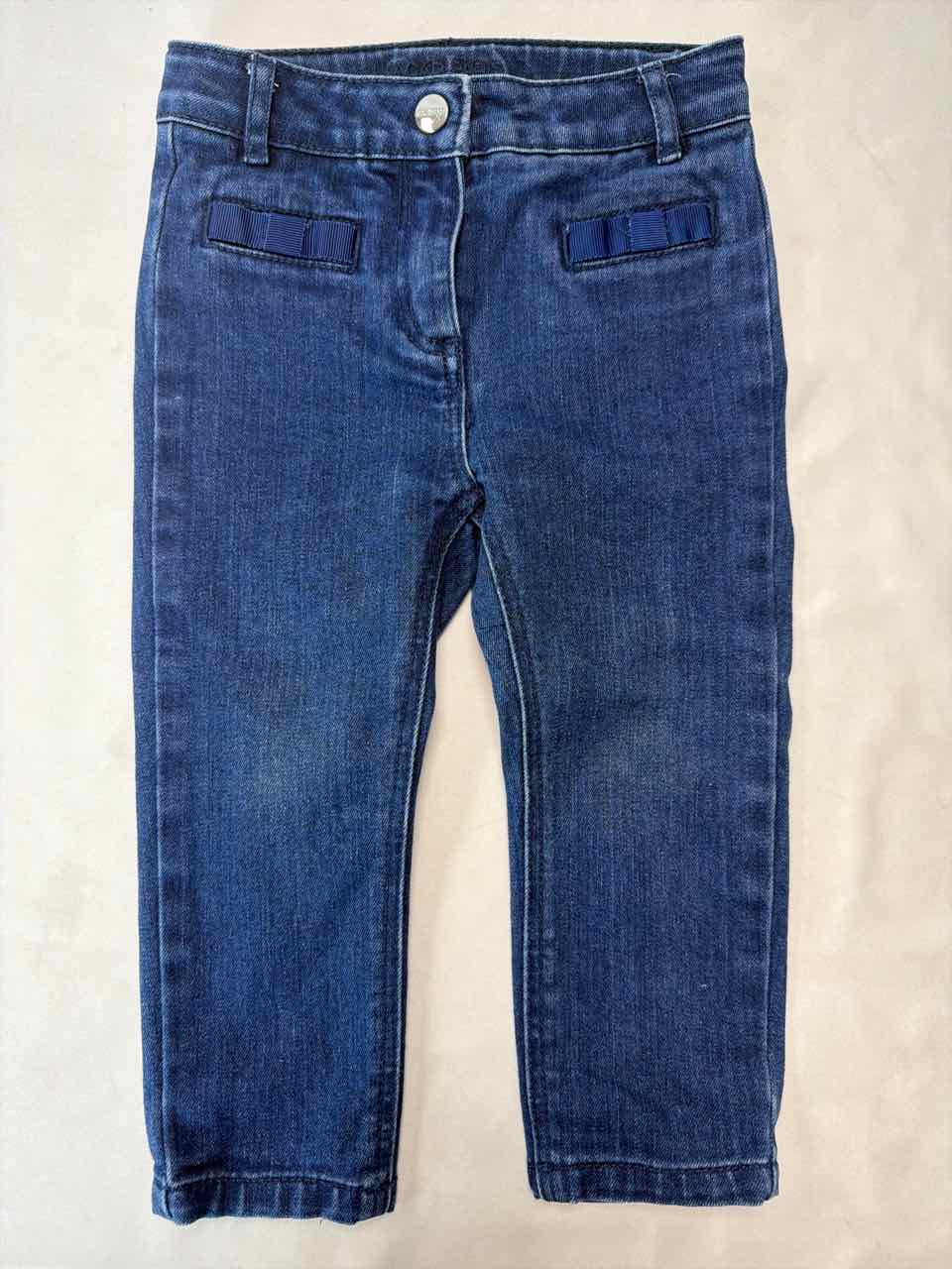 Jacadi Size 24 Months Denim Gently Used Jeans