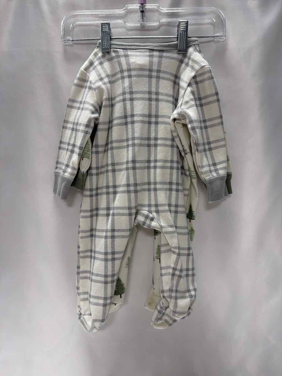 Hudson Baby Size 3-6 months White Footie
