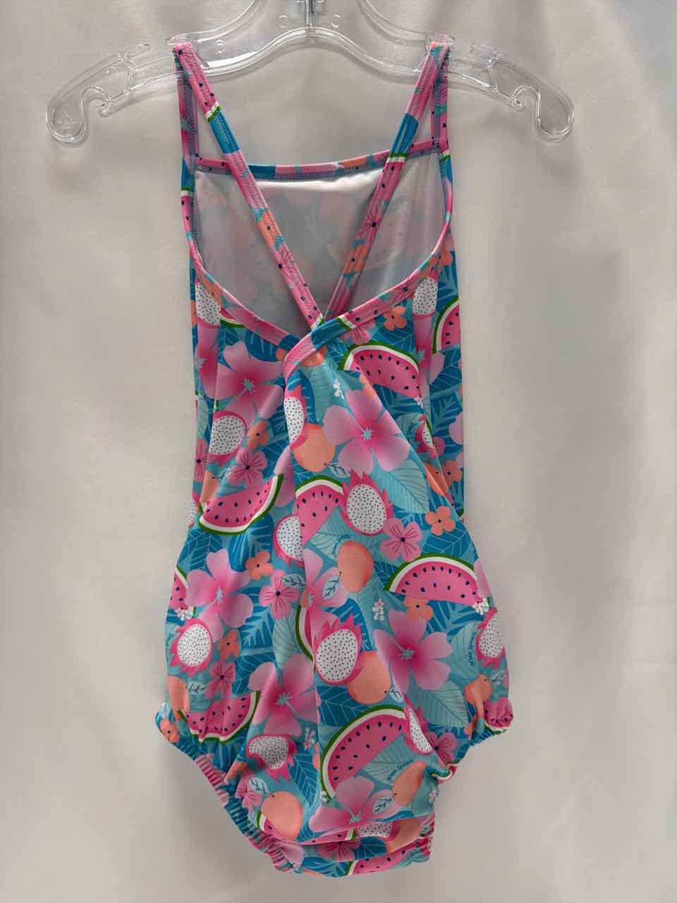 Green Sprouts Size 4T Pink Swimsuit- 1pc