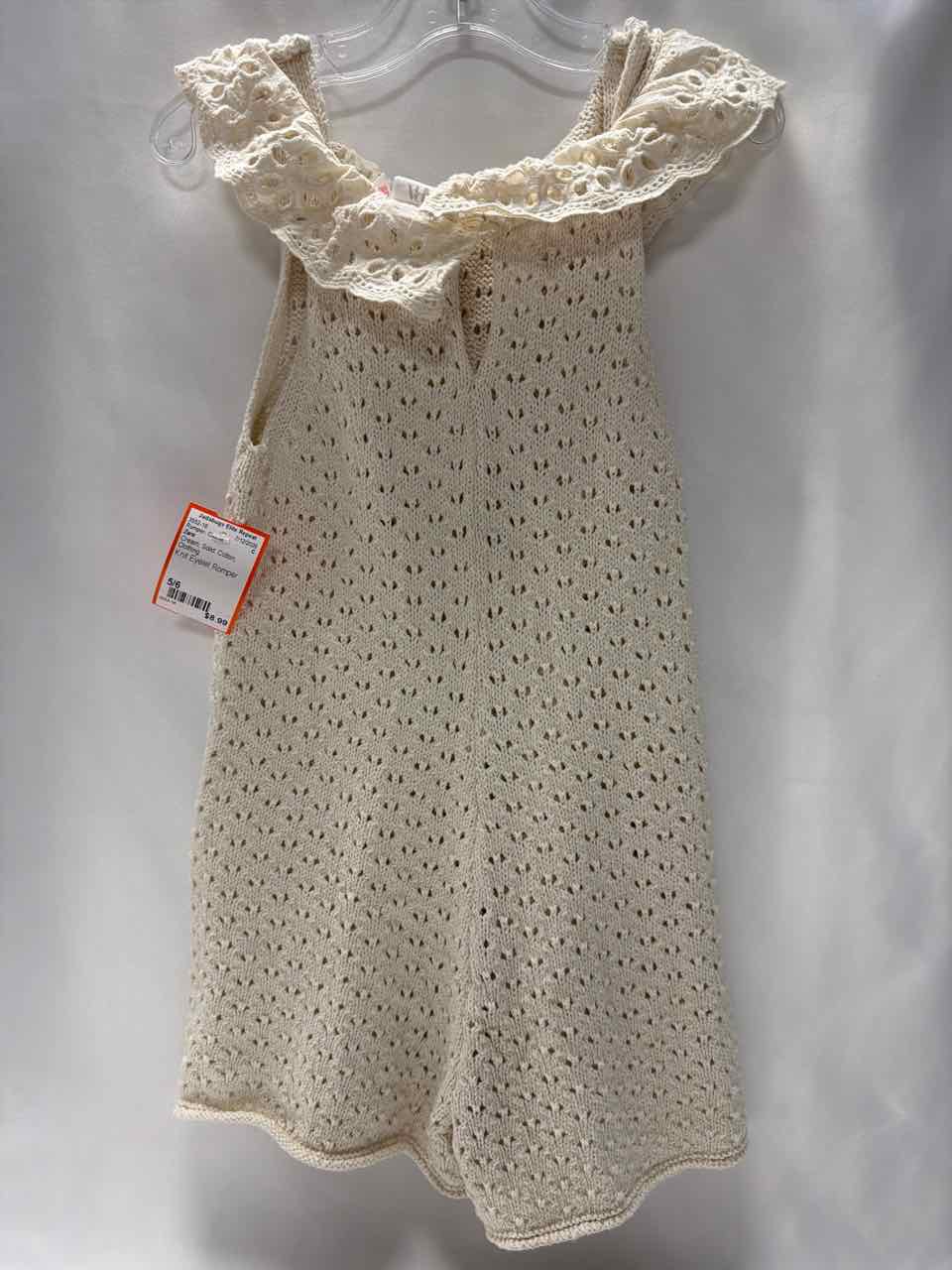 Zara Size 5/6 Cream Romper- Casual
