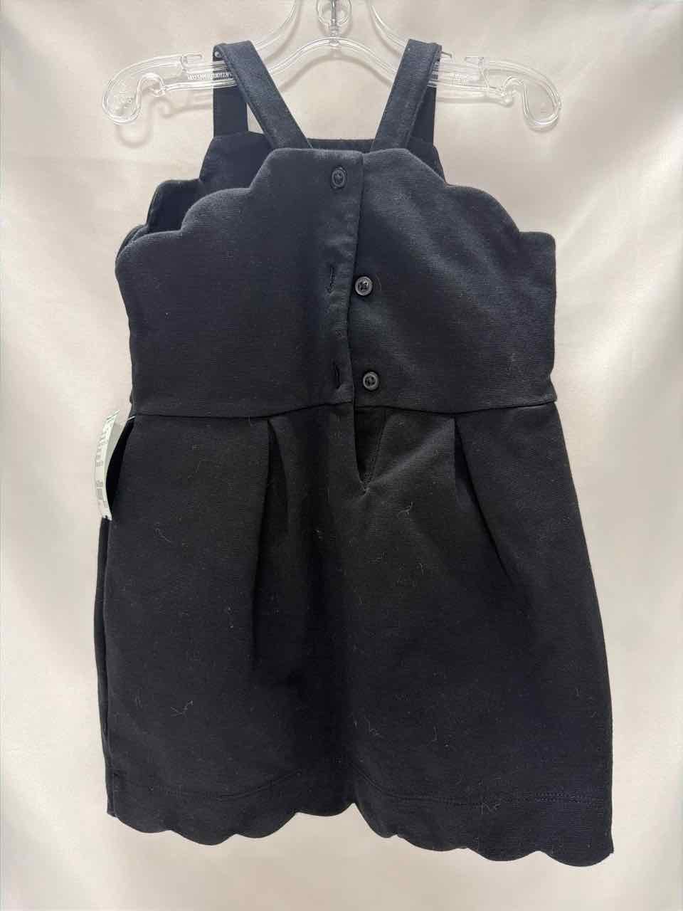 Janie and Jack Size 18-24 Months Black Gently Used Dress- Casual