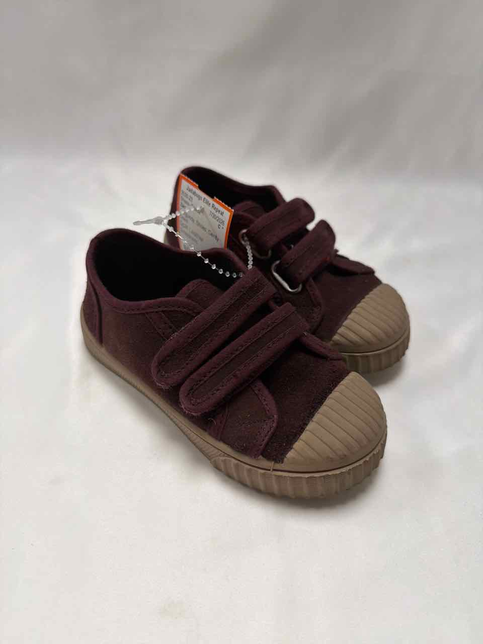 Zara Shoe Sizes 8C Burgundy Gently Used Shoes- Casual