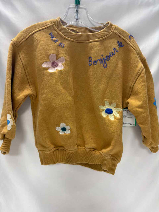 Zara Size 3T Tan Gently Used Sweater