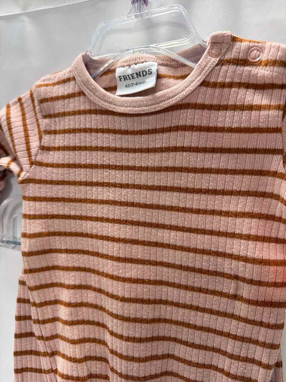 Friends Size 3-6 months Tan Outfit -2pc