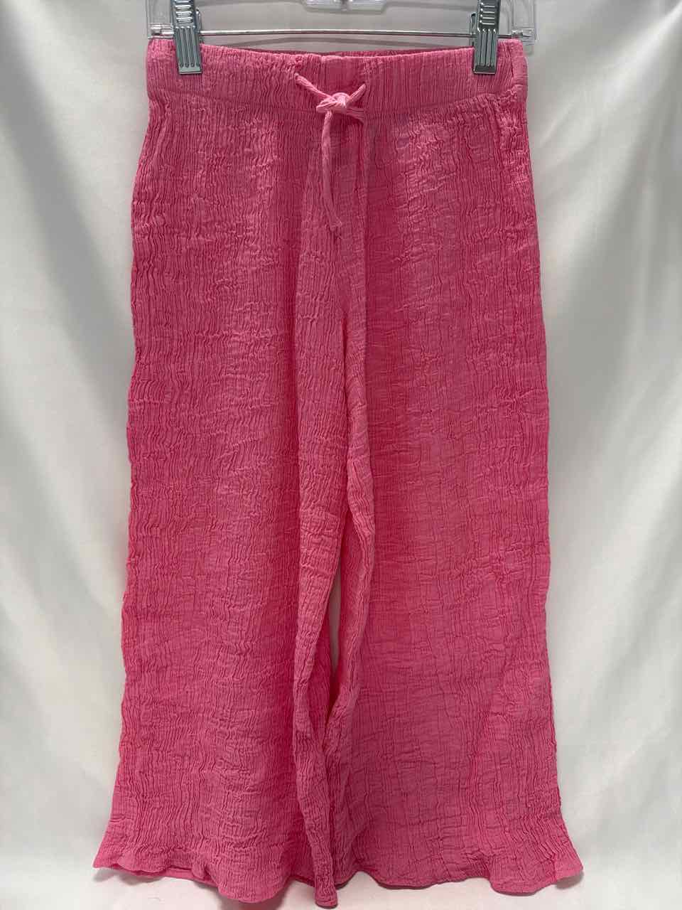 H&M Size 6X Pink Gently Used Pants- Casual