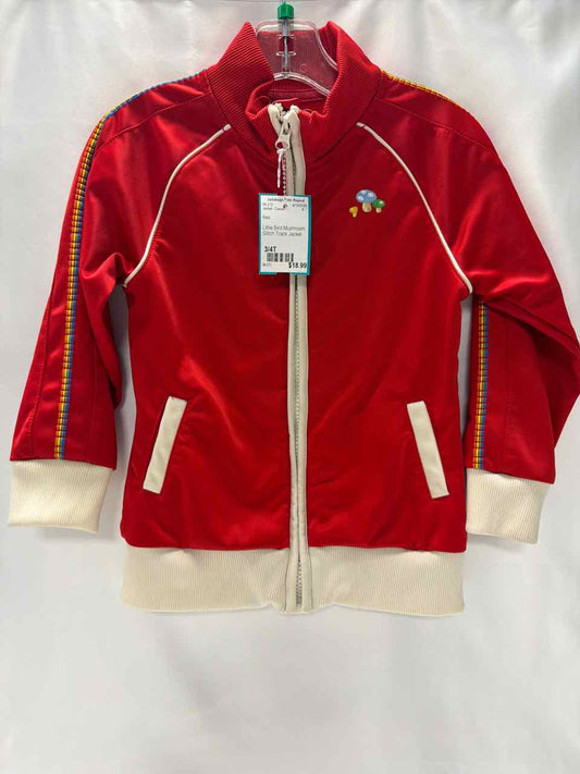 Little Bird Size 3/4T Red Jacket- Casual