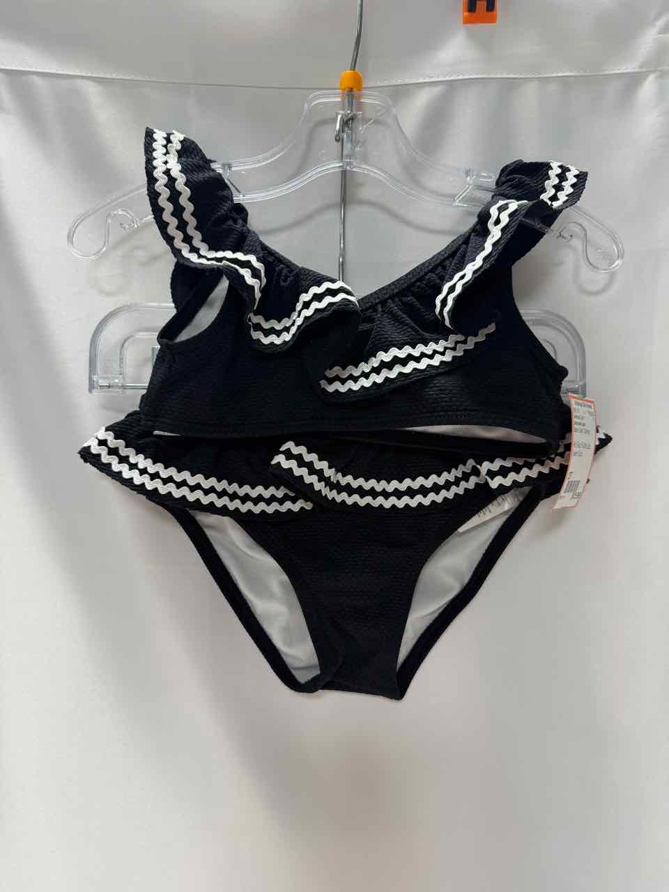 Janie and Jack Size 2T Black Swimsuit- 2pc