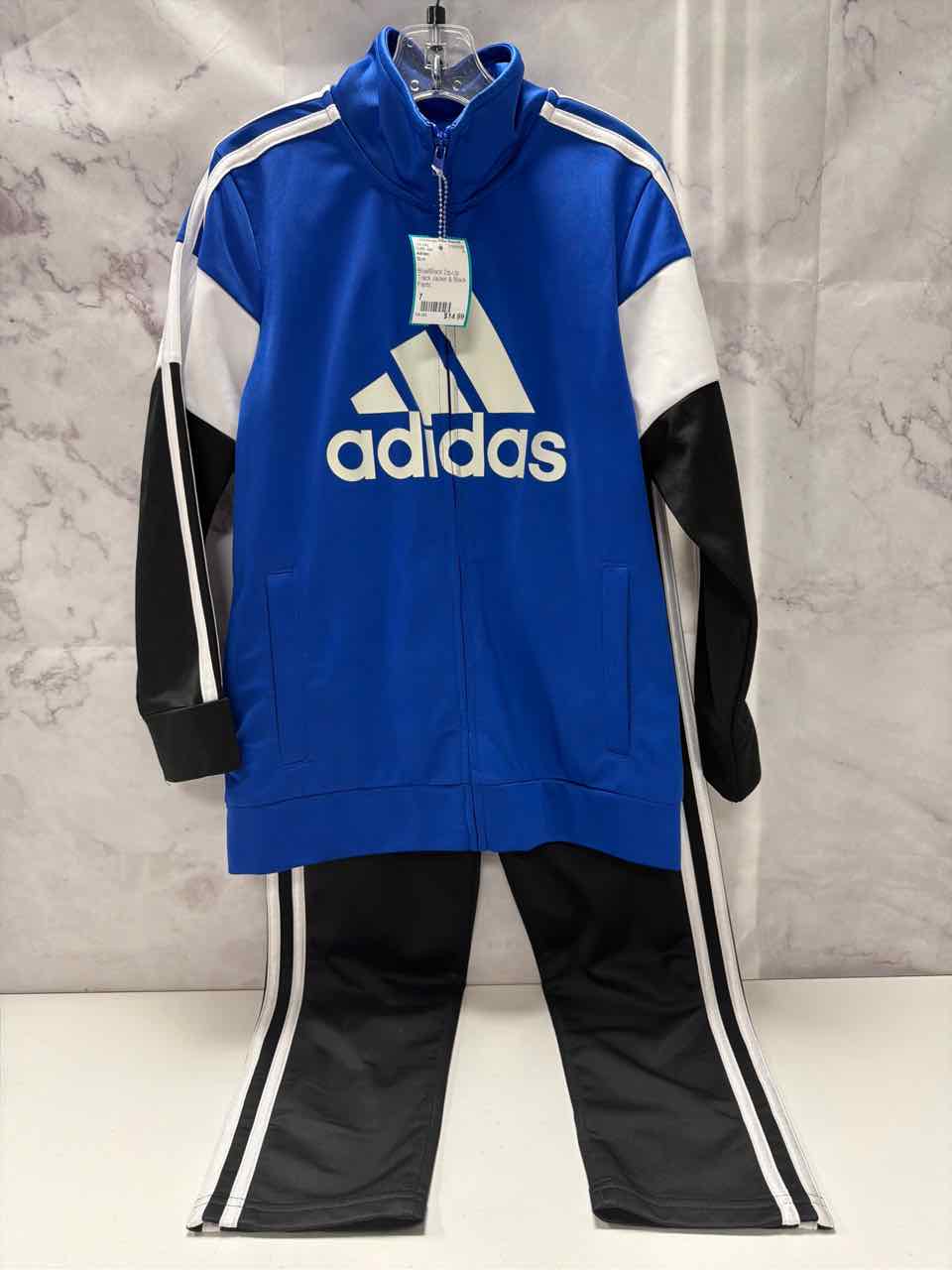 Adidas Size 7 Blue Outfit -2pc